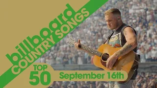 Billboard Hot Country Songs Top 50 (September 16th, 2023)