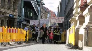 [Montagsdemo] 4. Demostration Leipziger Feuerwehrleute