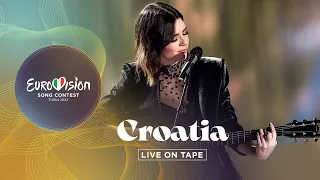 Mia Dimšić - Guilty Pleasure - Croatia 🇭🇷 - Live On Tape - Eurovision 2022