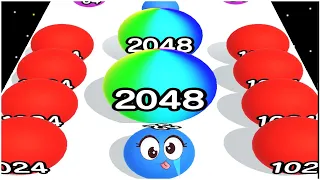 Ball Run 2048 - Gameplay Walkthrough - Max Levels (Lvl 26-50)