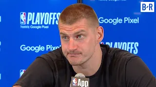 Nikola Jokić Talks Nuggets Being Eliminated by the Wolves in Game 7 | 2024 NBA Playoffs