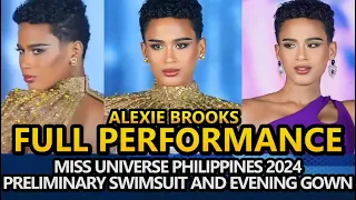 Alexie Brooks FULL PERFORMANCE | Preliminary Swimsuit and Evening Gown | Miss Universe Philippines