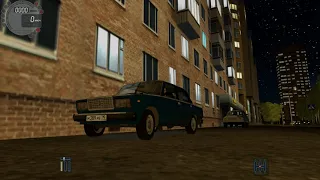 VAZ 2107 normal driving  CITY CAR DRIVING