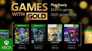 Бесплатные игры для Xbox в Ноябре 2016