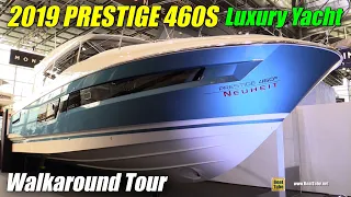 2019 Prestige 460s Luxury Yacht - Walkaround - 2019 Boot Dusseldorf