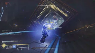 Spire of the Watcher Stasis Titan Solo Boss DPS phase