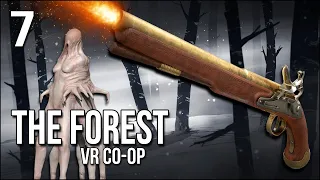 The Forest VR | 7 | We Went To The Frigid North For A Gun!