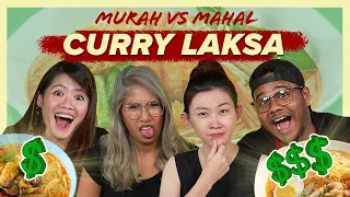 RM56 FOR CURRY LAKSA?! - Murah Vs Mahal | SAYS Challenge