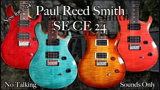 New! Paul Reed Smith SE CE 24 Bolt-On 24 Fret Electric Guitar Demo