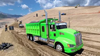 VOLQUETA Kenworth T660 La Ruta Mas Extrema Puro Freno De Motor American Truck Simulator Ats Mods
