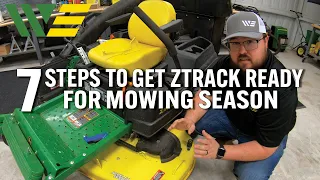 7 Steps to Get Your John Deere Zero Turn Ready to Mow