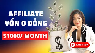 Hướng Dẫn Kiếm 1000$ Với vốn 0 đồng từ Tiếp Thị Liên Kết với Facebook