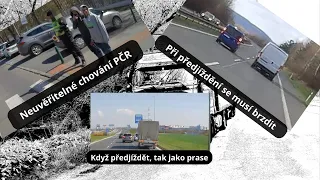 N.118 Neuvěřitelné chování PČR Zbytečné ohrožení Zelený čtvrtek #dashcam #crash #policie