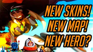 New Skins! New Map! New Hero? NOPE. | Overwatch Winter Skins Review, Kanezaka Map & Fujita Mech Gal!