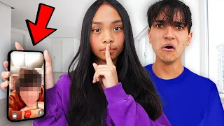 We CAUGHT Our Little Sister On The Phone With A BOY 😡