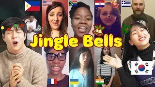 'Jingle Bell' in Different Languages!! French, African, Indian, Greek & Korean! Merry Christmas!!