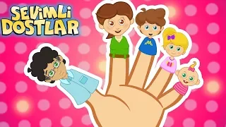 Parmak Ailesi çizgi film çocuk şarkıları 75DK Sevimli Dostlar | Kids Songs and Nursery Rhymes