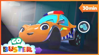 Buster Goes to a Rainbow Car Wash | Go Buster's Adventures | Kids Cartoons