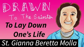 Drawn to the Saints: Saint Gianna Beretta Molla