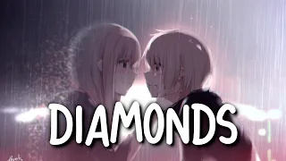 「Nightcore」 Diamonds - Sam Smith ♡ (Lyrics)