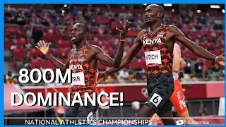 TIMOTHY CHERUIYOT STRUGGLES In 800M Men's Finals| National Championships
