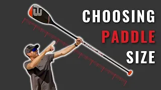 Choosing the correct size, length and flex of SUP paddle is very important