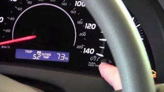 2011 | Toyota | Camry | Odometer And Trip Meter | How To by Toyota City Minneapolis MN