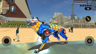 Best Transformer Game Ever Dinoasour vs Plane Robot vs Robot Car Plane Police Truck Robot Transform