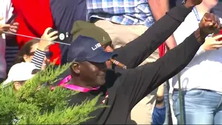 NBA LEGEND MICHAEL JORDAN SPOTTED IN RYDER CUP GOLF