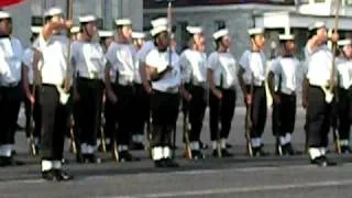 HMCS Ontario Band 09 Ceremony of the Flags