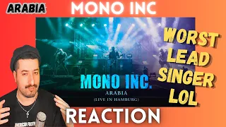 WORST LEAD SINGER LOL - MONO INC. - Arabia Reaction