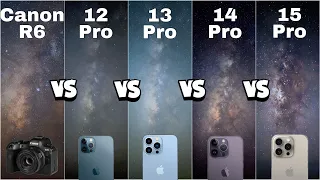 iPhone 15 Pro Astrophotography (Milky Way) !