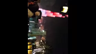 New Year fireworks Dubai Burj khalifa