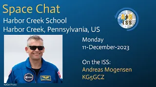 ARISS Contact between Harbor Creek Senior High and the International Space Station