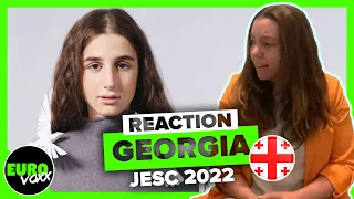 GEORGIA JUNIOR EUROVISION 2022 REACTION // Mariam Bigvava - I Believe