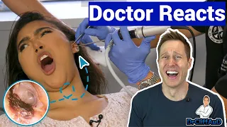 Dr. Cliff Reacts to Professional Earwax Removal | Beauty Insider