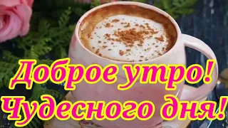 С ДОБРЫМ УТРОМ! ДОБРОГО УТРА И ЧУДЕСНОГО ДНЯ! Красивое поздравление с добрым утром!