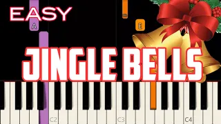 JINGLE BELLS ( LYRICS ) - CHRISTMAS SONG | EASY PIANO