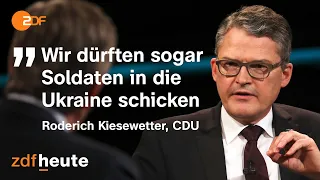 Ukraine-Krieg: Drückt sich die Regierung vor konsequenter Hilfe? | Markus Lanz vom 26. April 2022