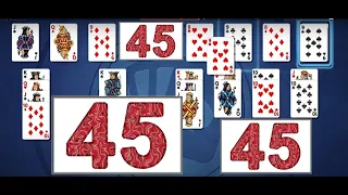 Microsoft Solitaire Collection | FreeCell | Expert | March 19 2017 | 45 moves!
