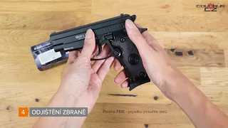 Plynová pistole Ekol P29 Classic cal.9mm black PA BLANC | Colosus