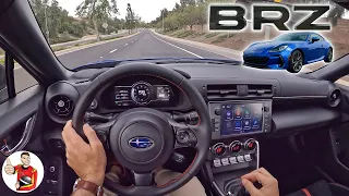 The 2022 Subaru BRZ Manual is Driving Purity with a Happy Grille (POV Drive Review)