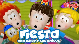 🥳 FIESTA CON BIPER Y SUS AMIGOS - Canciones Infantiles ✨🎶🎉