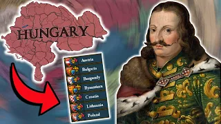 EU4 1.35 Hungary Guide - 5 PUs + Ottomans Defeated In 50 Years