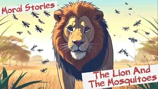 The Lion and The Mosquitoes - A Captivating Kids' Story | Animated Bedtime Tales for Children