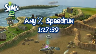 The Sims 2 (Console) Story Mode Any% Speedrun in 1:27:39 | Dolphin Emulator