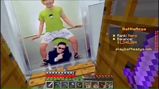 Ｇａｎｇｎａｍ Ｓｔｙｌｅ ELEVATOR Minecraft Part 8 - Oppa Gangnam Style Psy