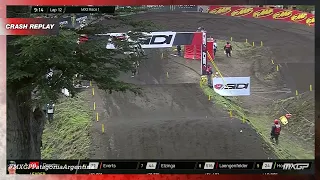 De Wolf crash | MX2 Race 1 | MXGp of Patagonia Argentina 2023 #MXGP #Motocross