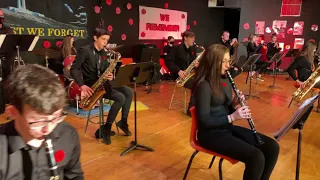 Heart of Oak: Breton Education Centre High School Band - Remembrance Day Ceremony 2020