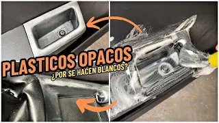 NUNCA utilices DESENGRASANTE para limpiar los plásticos de tu auto - TIPS DE DETALLADO AUTOMOTRIZ